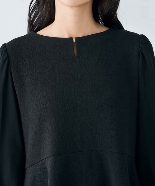 a.v.v / アー・ヴェ・ヴェ カットソー | 【WEB限定】シフォンスリーブペプラムトップス | 詳細17