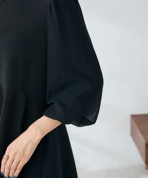 a.v.v / アー・ヴェ・ヴェ カットソー | 【WEB限定】シフォンスリーブペプラムトップス | 詳細18