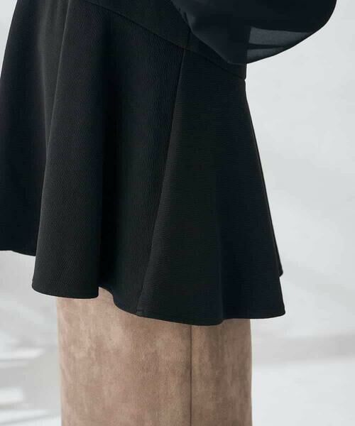 a.v.v / アー・ヴェ・ヴェ カットソー | 【WEB限定】シフォンスリーブペプラムトップス | 詳細19