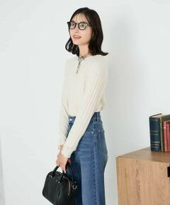 a.v.v / アー・ヴェ・ヴェ カットソー | ボートネックラメトップス