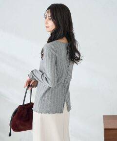 a.v.v / アー・ヴェ・ヴェ カットソー | ボートネックラメトップス