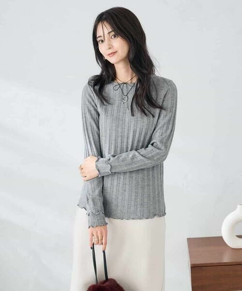 a.v.v / アー・ヴェ・ヴェ カットソー | ボートネックラメトップス | 詳細11