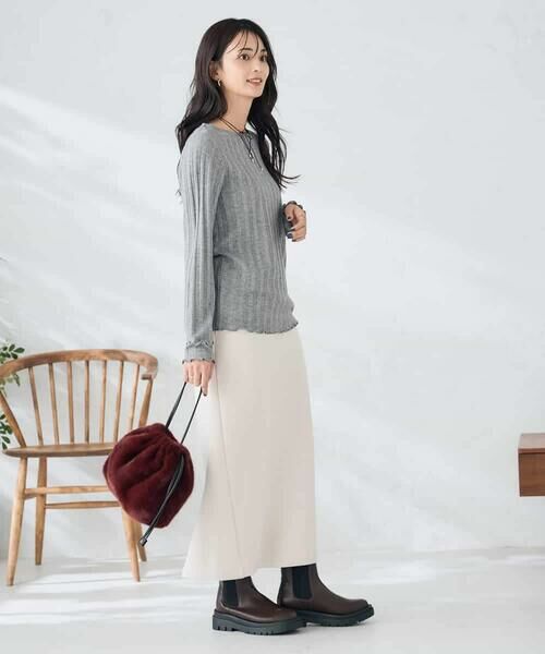 a.v.v / アー・ヴェ・ヴェ カットソー | ボートネックラメトップス | 詳細14