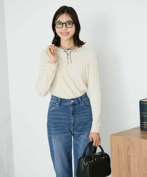 a.v.v / アー・ヴェ・ヴェ カットソー | ボートネックラメトップス | 詳細2