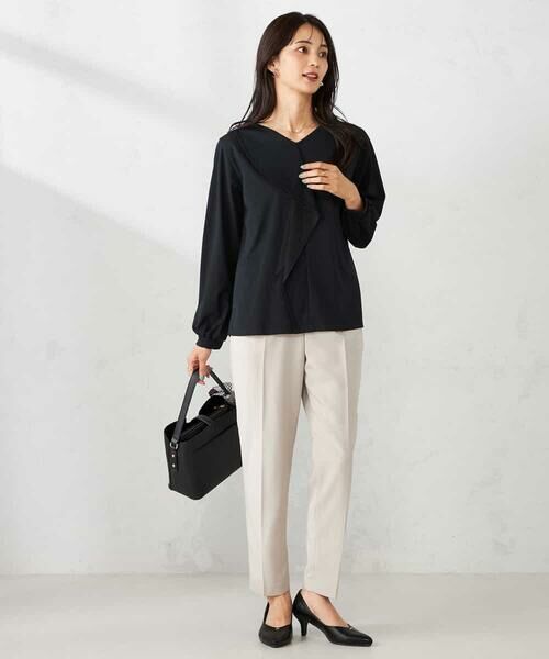 a.v.v / アー・ヴェ・ヴェ カットソー | チュールレイヤードトップス | 詳細13