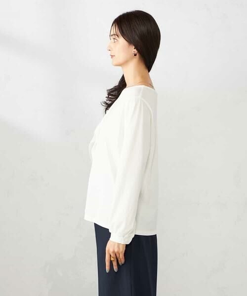 a.v.v / アー・ヴェ・ヴェ カットソー | チュールレイヤードトップス | 詳細15