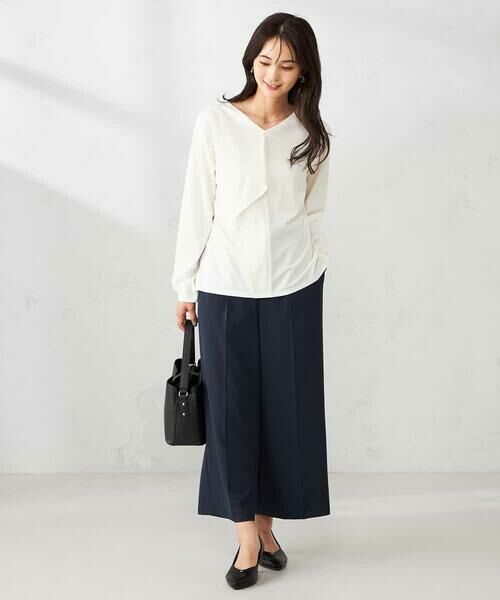 a.v.v / アー・ヴェ・ヴェ カットソー | チュールレイヤードトップス | 詳細2