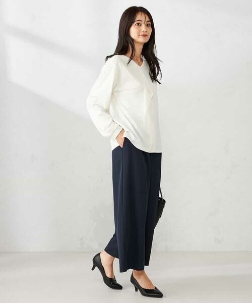 a.v.v / アー・ヴェ・ヴェ カットソー | チュールレイヤードトップス | 詳細5