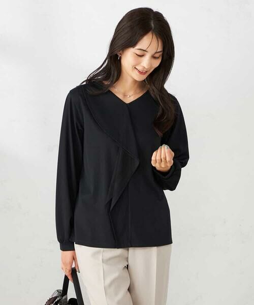 a.v.v / アー・ヴェ・ヴェ カットソー | チュールレイヤードトップス | 詳細6