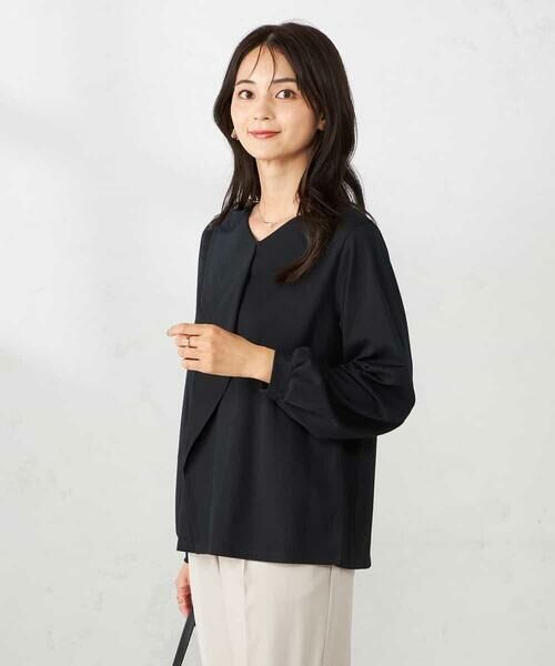 a.v.v / アー・ヴェ・ヴェ カットソー | チュールレイヤードトップス | 詳細7