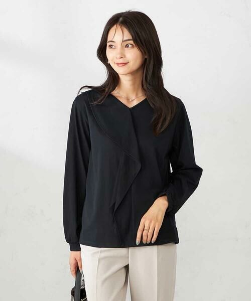 a.v.v / アー・ヴェ・ヴェ カットソー | チュールレイヤードトップス | 詳細8