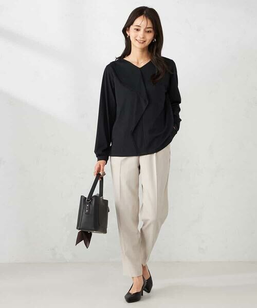 a.v.v / アー・ヴェ・ヴェ カットソー | チュールレイヤードトップス | 詳細9