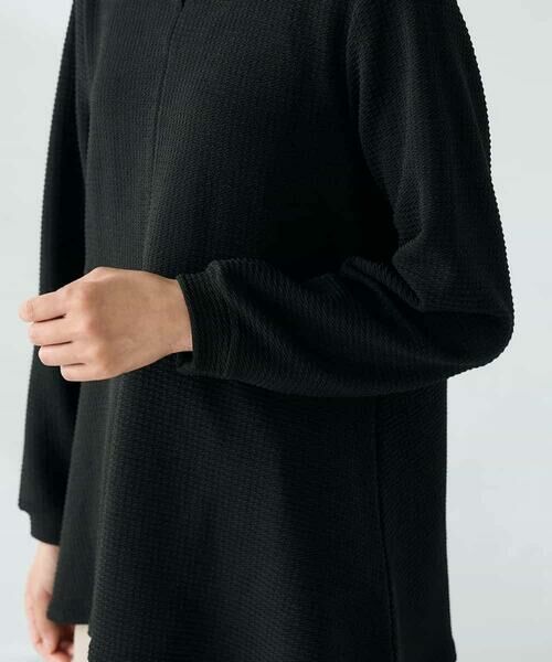 a.v.v / アー・ヴェ・ヴェ カットソー | 千鳥ジャガードペプラムトップス | 詳細18