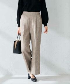 a.v.v / アー・ヴェ・ヴェ チノ・ワークパンツ | 【マシンウォッシャブル】ツイード調ストレートパンツ