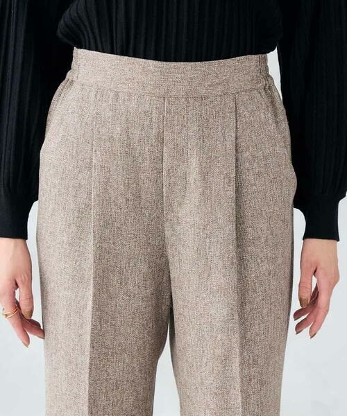 a.v.v / アー・ヴェ・ヴェ チノ・ワークパンツ | 【マシンウォッシャブル】ツイード調ストレートパンツ | 詳細19