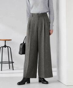 a.v.v / アー・ヴェ・ヴェ その他パンツ | 【マシンウォッシャブル/雑誌InRed(宝島社)12月号掲載】ツイード調ワイドパンツ