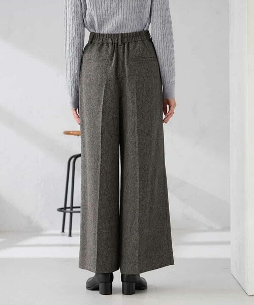 a.v.v / アー・ヴェ・ヴェ その他パンツ | 【マシンウォッシャブル/雑誌InRed(宝島社)12月号掲載】ツイード調ワイドパンツ | 詳細17