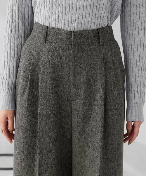 a.v.v / アー・ヴェ・ヴェ その他パンツ | 【マシンウォッシャブル/雑誌InRed(宝島社)12月号掲載】ツイード調ワイドパンツ | 詳細18