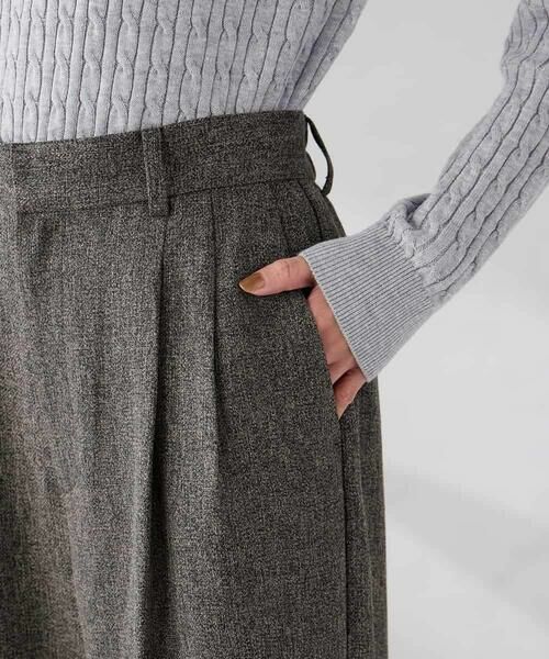 a.v.v / アー・ヴェ・ヴェ その他パンツ | 【マシンウォッシャブル/雑誌InRed(宝島社)12月号掲載】ツイード調ワイドパンツ | 詳細20