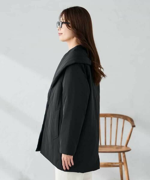 a.v.v / アー・ヴェ・ヴェ ステンカラーコート | ショールカラー中綿コート | 詳細23