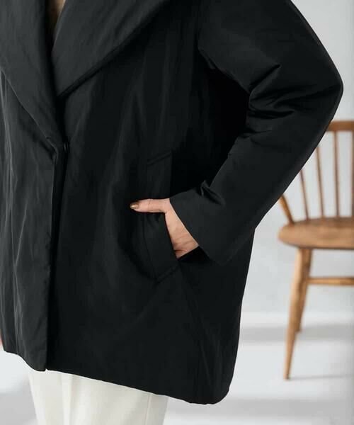 a.v.v / アー・ヴェ・ヴェ ステンカラーコート | ショールカラー中綿コート | 詳細27