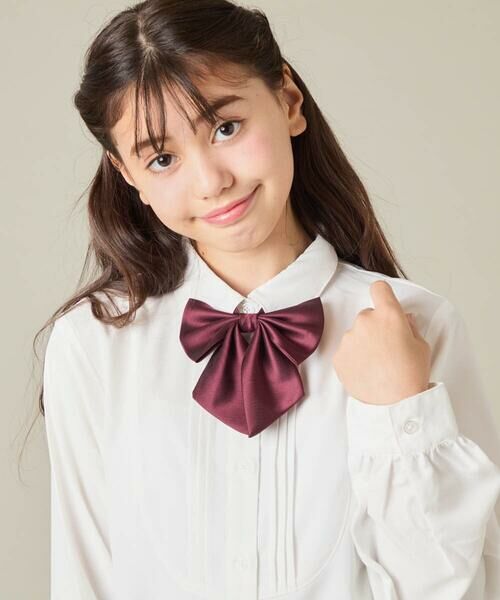 a.v.v / アー・ヴェ・ヴェ ネクタイ | [KIDS]【卒服】無地リボン | 詳細1
