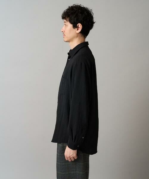 a.v.v / アー・ヴェ・ヴェ シャツ・ブラウス | ワッシャーストレッチワイドシルエットシャツ | 詳細10