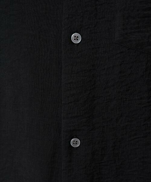 a.v.v / アー・ヴェ・ヴェ シャツ・ブラウス | ワッシャーストレッチワイドシルエットシャツ | 詳細15