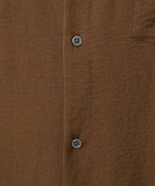 a.v.v / アー・ヴェ・ヴェ シャツ・ブラウス | ワッシャーストレッチワイドシルエットシャツ | 詳細16