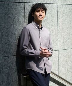 a.v.v / アー・ヴェ・ヴェ シャツ・ブラウス | 【イージーケア/累計1.5万枚】サンライト起毛ストレッチシャツ【洗濯機で洗える/蓄熱保湿】