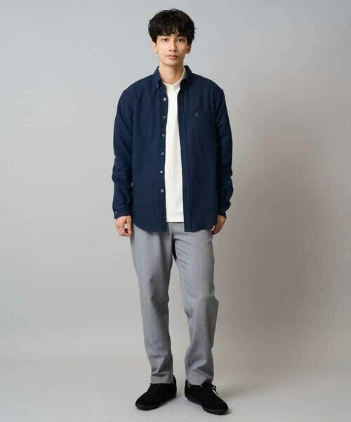 a.v.v / アー・ヴェ・ヴェ シャツ・ブラウス | 【イージーケア/累計1.5万枚】サンライト起毛ストレッチシャツ【洗濯機で洗える/蓄熱保湿】 | 詳細12