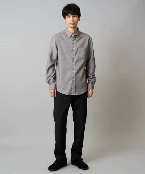 a.v.v / アー・ヴェ・ヴェ シャツ・ブラウス | 【イージーケア/累計1.5万枚】サンライト起毛ストレッチシャツ【洗濯機で洗える/蓄熱保湿】 | 詳細18