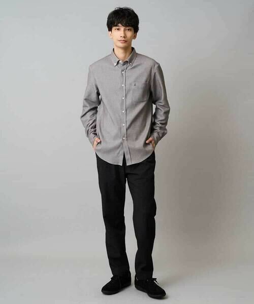 a.v.v / アー・ヴェ・ヴェ シャツ・ブラウス | 【イージーケア/累計1.5万枚】サンライト起毛ストレッチシャツ【洗濯機で洗える/蓄熱保湿】 | 詳細19