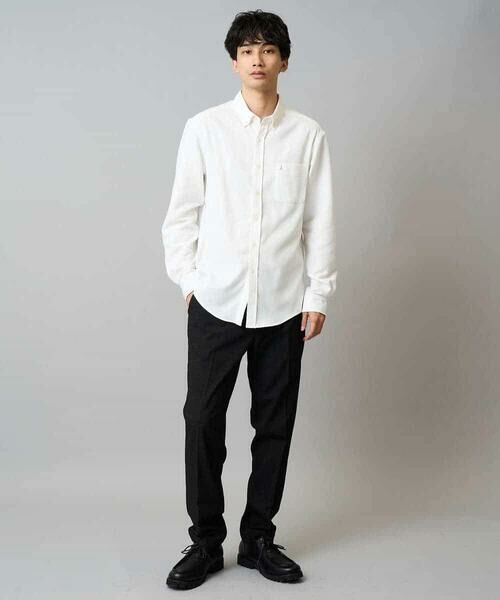 a.v.v / アー・ヴェ・ヴェ シャツ・ブラウス | 【イージーケア/累計1.5万枚】サンライト起毛ストレッチシャツ【洗濯機で洗える/蓄熱保湿】 | 詳細22