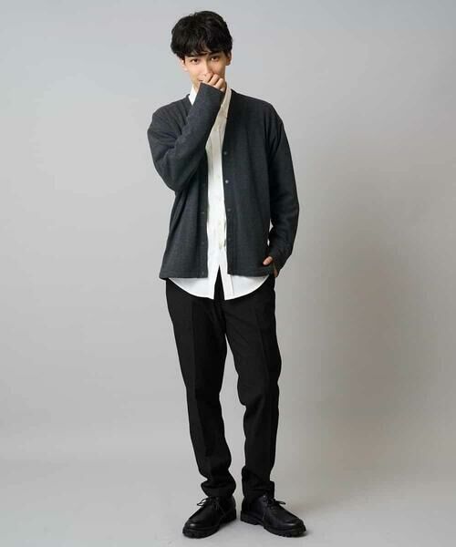 a.v.v / アー・ヴェ・ヴェ シャツ・ブラウス | 【イージーケア/累計1.5万枚】サンライト起毛ストレッチシャツ【洗濯機で洗える/蓄熱保湿】 | 詳細24