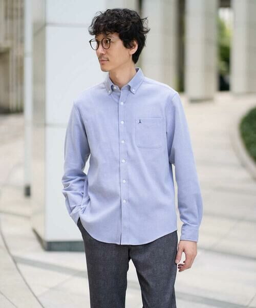 a.v.v / アー・ヴェ・ヴェ シャツ・ブラウス | 【イージーケア/累計1.5万枚】サンライト起毛ストレッチシャツ【洗濯機で洗える/蓄熱保湿】 | 詳細28