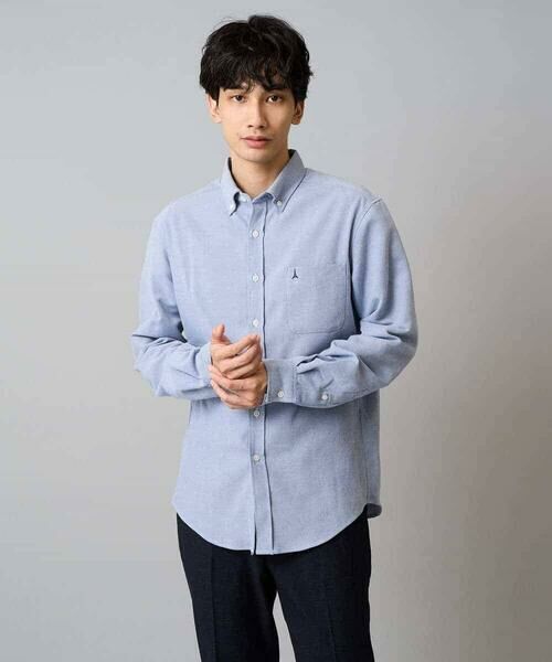 a.v.v / アー・ヴェ・ヴェ シャツ・ブラウス | 【イージーケア/累計1.5万枚】サンライト起毛ストレッチシャツ【洗濯機で洗える/蓄熱保湿】 | 詳細30