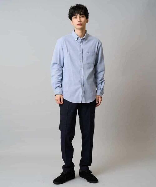 a.v.v / アー・ヴェ・ヴェ シャツ・ブラウス | 【イージーケア/累計1.5万枚】サンライト起毛ストレッチシャツ【洗濯機で洗える/蓄熱保湿】 | 詳細5