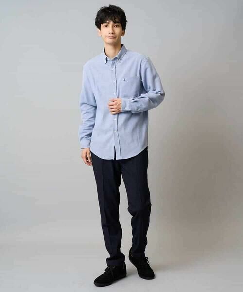 a.v.v / アー・ヴェ・ヴェ シャツ・ブラウス | 【イージーケア/累計1.5万枚】サンライト起毛ストレッチシャツ【洗濯機で洗える/蓄熱保湿】 | 詳細6