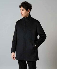 a.v.v / アー・ヴェ・ヴェ ステンカラーコート | ウールライトビーバースタンドカラージャケット