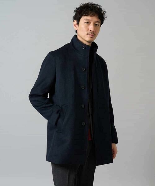 a.v.v / アー・ヴェ・ヴェ ステンカラーコート | ウールライトビーバースタンドカラージャケット | 詳細11