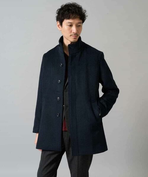 a.v.v / アー・ヴェ・ヴェ ステンカラーコート | ウールライトビーバースタンドカラージャケット | 詳細12