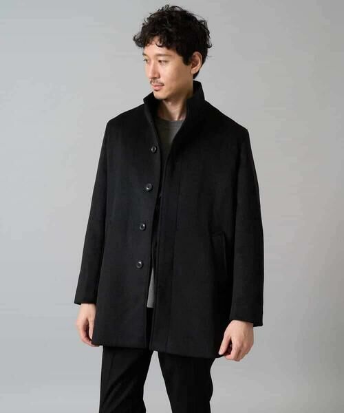 a.v.v / アー・ヴェ・ヴェ ステンカラーコート | ウールライトビーバースタンドカラージャケット | 詳細14