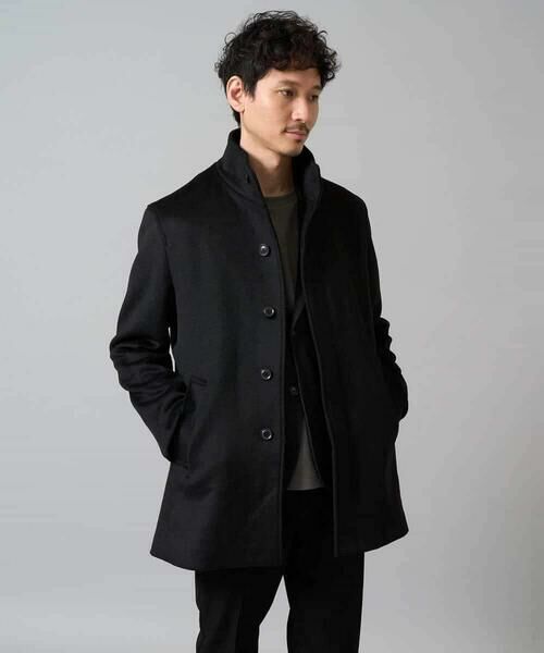 a.v.v / アー・ヴェ・ヴェ ステンカラーコート | ウールライトビーバースタンドカラージャケット | 詳細16