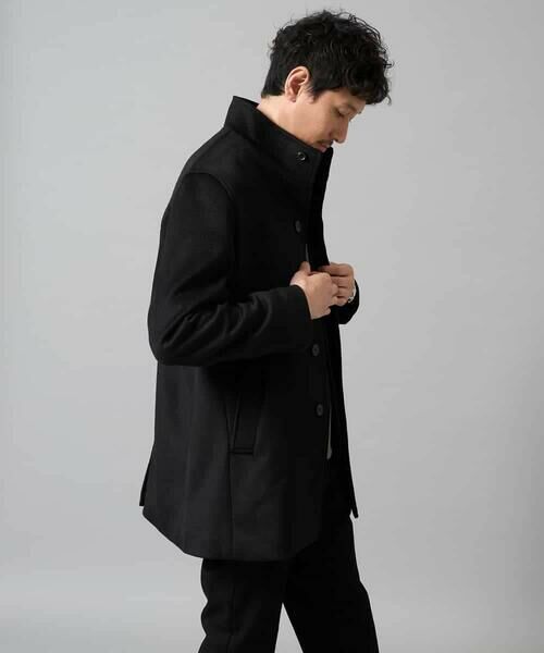 a.v.v / アー・ヴェ・ヴェ ステンカラーコート | ウールライトビーバースタンドカラージャケット | 詳細17