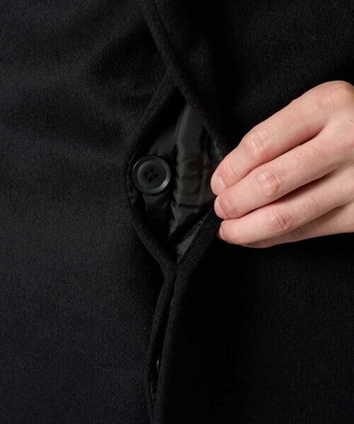 a.v.v / アー・ヴェ・ヴェ ステンカラーコート | ウールライトビーバースタンドカラージャケット | 詳細26