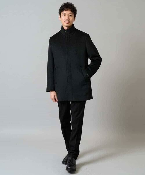 a.v.v / アー・ヴェ・ヴェ ステンカラーコート | ウールライトビーバースタンドカラージャケット | 詳細5
