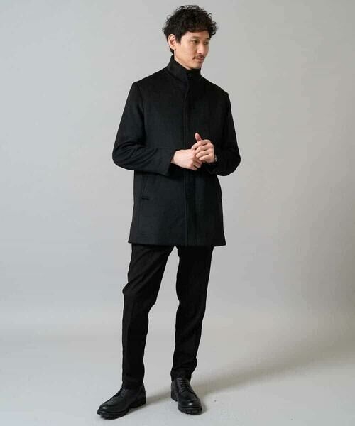 a.v.v / アー・ヴェ・ヴェ ステンカラーコート | ウールライトビーバースタンドカラージャケット | 詳細6