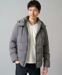 a.v.v / アー・ヴェ・ヴェ ダウンジャケット・ベスト | 【雑誌MonoMax12月号掲載/ダウン混率90%】デタッチャブルフードストレッチダウンブルゾン【軽量/撥水】