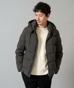 a.v.v / アー・ヴェ・ヴェ ダウンジャケット・ベスト | 【雑誌MonoMax12月号掲載/ダウン混率90%】デタッチャブルフードストレッチダウンブルゾン【軽量/撥水】